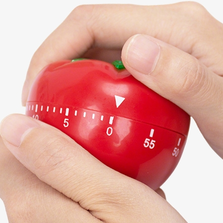 Tomato kitchen timer no battery required