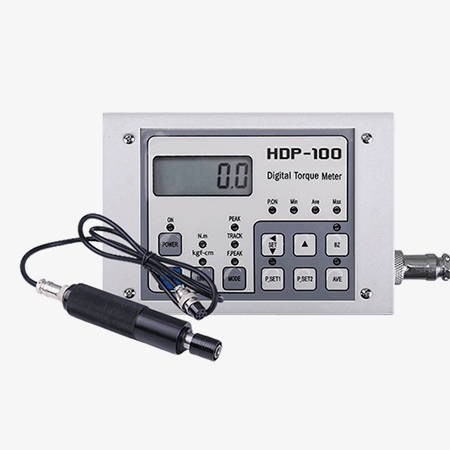 Torque test handle and lcd screen of digital torque meter