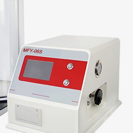 Touch display of vacuum leak detector for food
