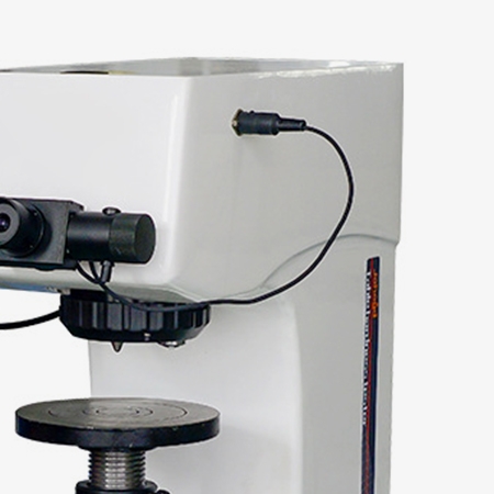 Touch screen digital vickers hardness tester adopts cast aluminum housing