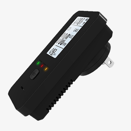 Travel carbon monoxide detector side detail image