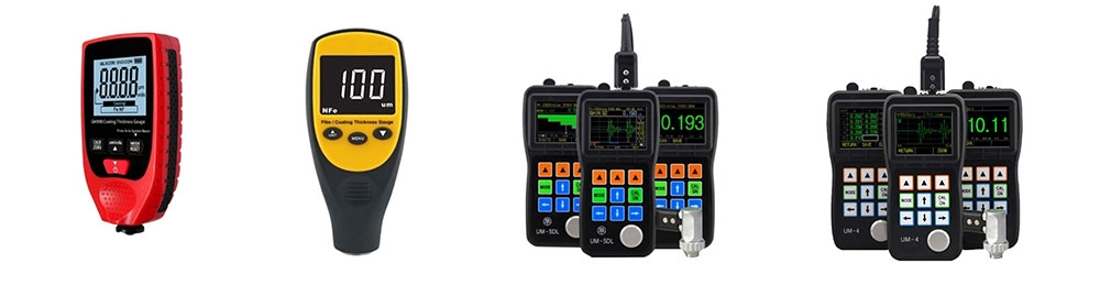 Types of thickness gauges