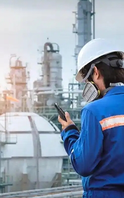 U tube manometer for gas pressure measurement