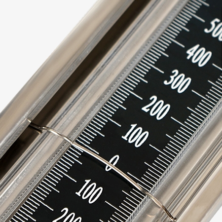 U tube manometer stainless steel material