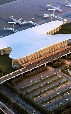 UV IR flame detector for airport