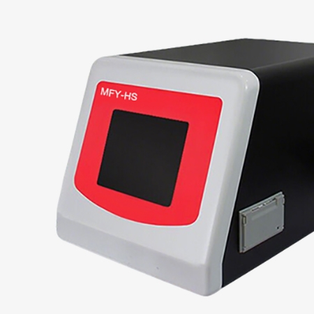 Vacuum decay leak tester touch display