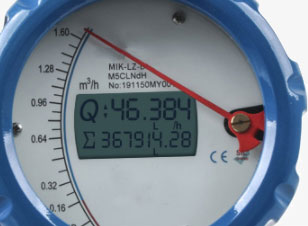 Variable area flow meter connection method