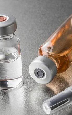 Vials for high voltage leak tester