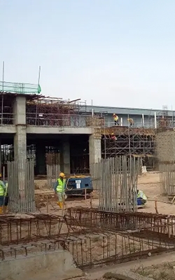 Vicat apparatus for on-site construction