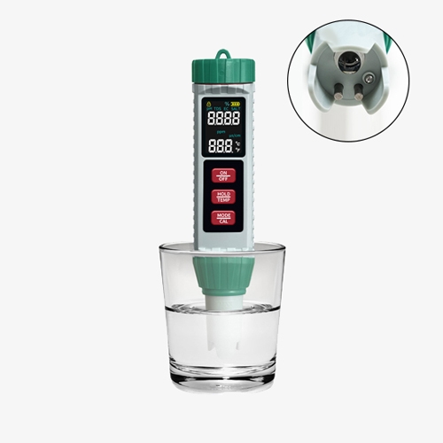 Water quality tester with high-precision temperature sensor