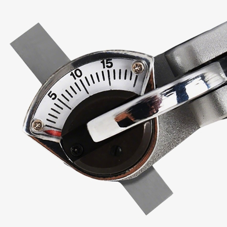 Webster hardness tester equipped with clear scale