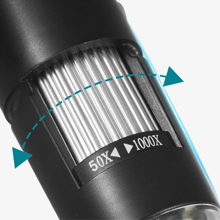 WiFi digital microscope focus wheel