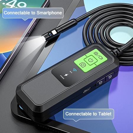 WiFi industrial endoscope connections