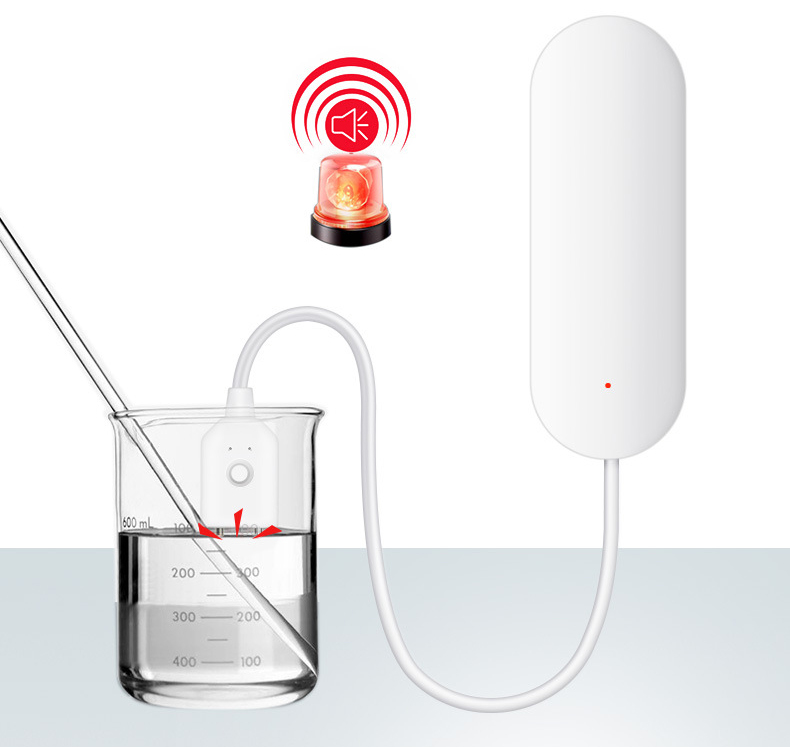 Wifi water leak detector features