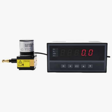 Wire displacement sensor using front image