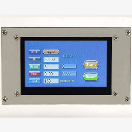 wire pull tester display
