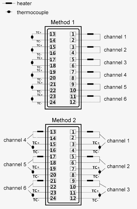  wiring diagram of multi channel hot runner temperature controller